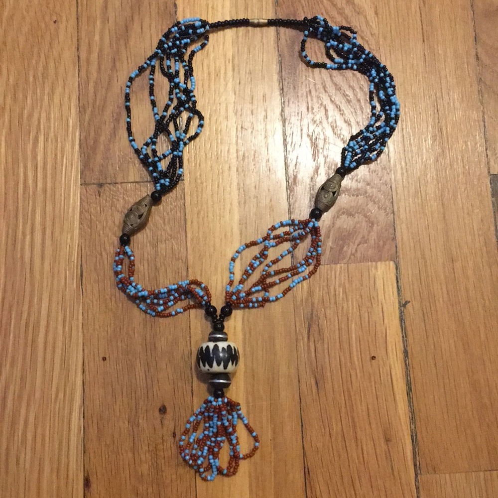 Ghanaian beaded necklace